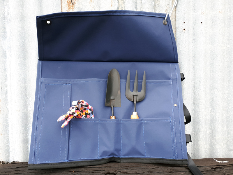 Garden Tool Roll Australian Made Canvas