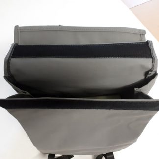 waxed canvas motorcycle panniers