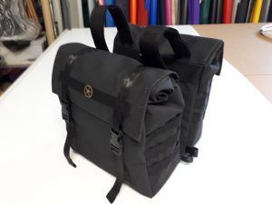 canvas motorcycle panniers