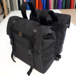 canvas motorcycle panniers