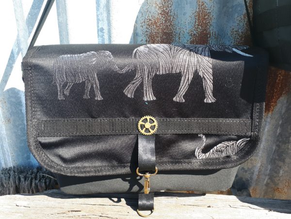 Elephant Messenger Bag