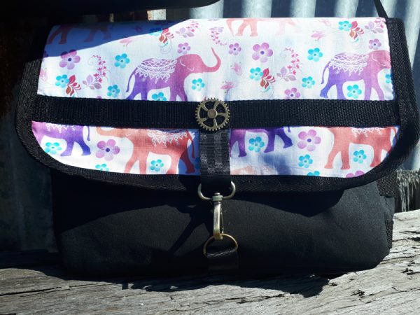 Elephant Messenger Bag