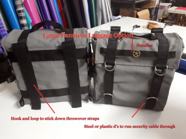 Large Panniers Luggage Option