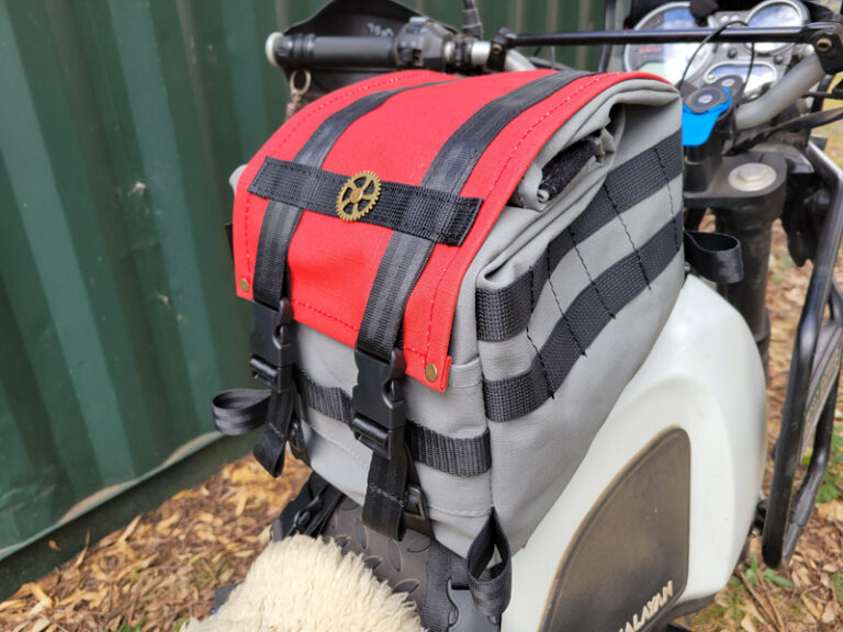 Adventure Tank Bag Australian Made for Adv Bikes